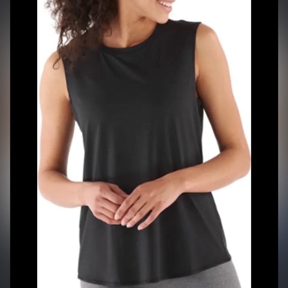 Athleta Sun Lover UPF Tank Top in Dark Gray. Size XS.